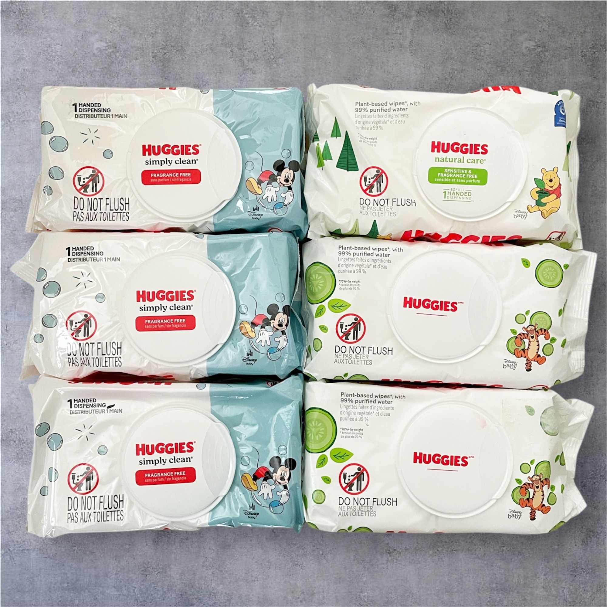 Huggies Baby Wipes Simply Clean Natural Care