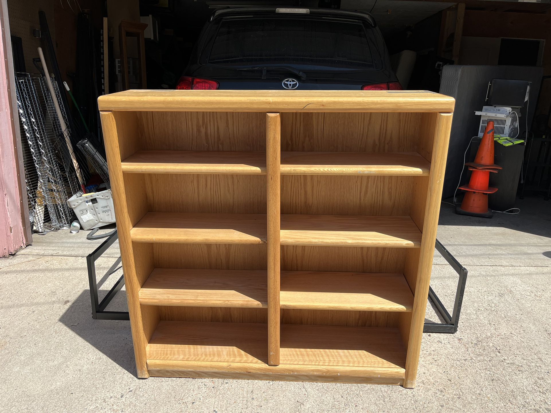 Solid wood Shelf organizer- 48”L x 12”W x 48”H