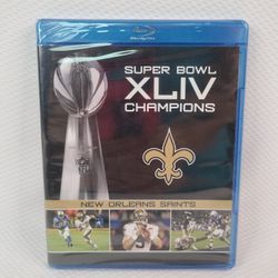 OFFICIAL NFL Super Bowl XLIV Champions New Orleans Saints Blu-Ray DVD