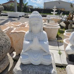 Concrete Buddha Statue / Cement Backyard Patio Garden Buddhas