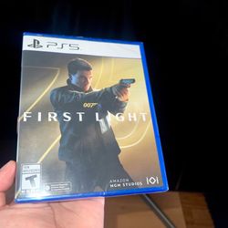 007 first light for Ps5 Brand new sealed