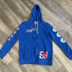 Women’s Full Zip DODGERS Sweatshirt 