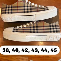 Burberry Designer shoes 