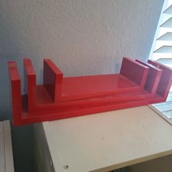 Red Shelves 