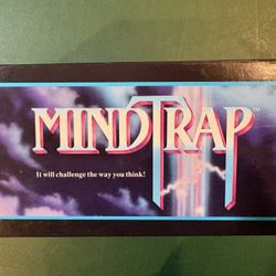 Mindtrap Mind Trap Game 1991 Vintage Complete Great American Puzzle Factory 1128