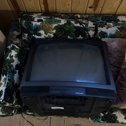 Old CRT TV