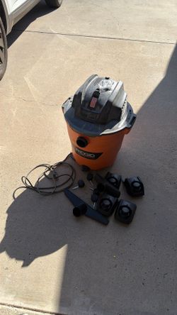 Shop vacuum