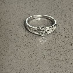 Real Diamond! S925 Ring Size 7-8!