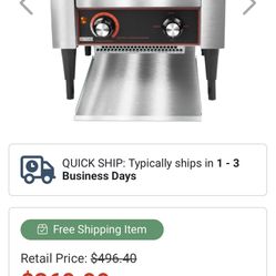 Restaurant needs I have both these items in great perfect condition. The fryer has never been used, and the toasters only been used once.