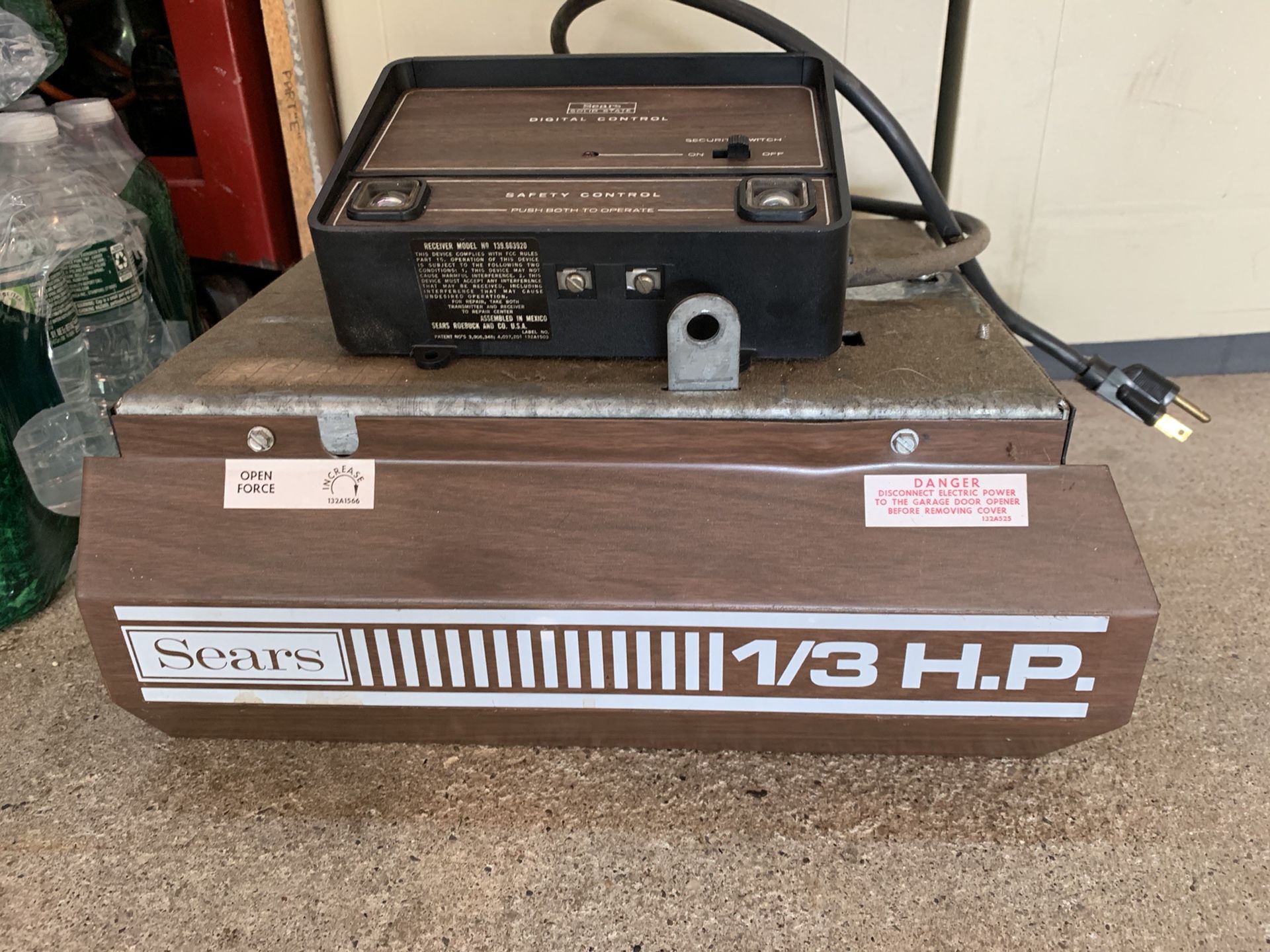 Sears Craftsman 1/3 Garage Door Opener/Motor