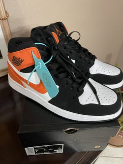 Jordan orange et noir new arrivals