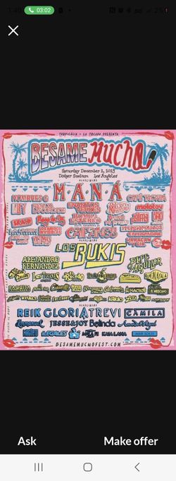 Besame Mucho GA+ Tier 1 Original Price We Paid $600+ With Fees