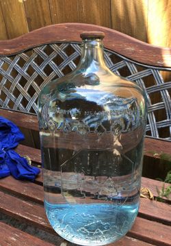 Antique arrowhead 5 gal water jug