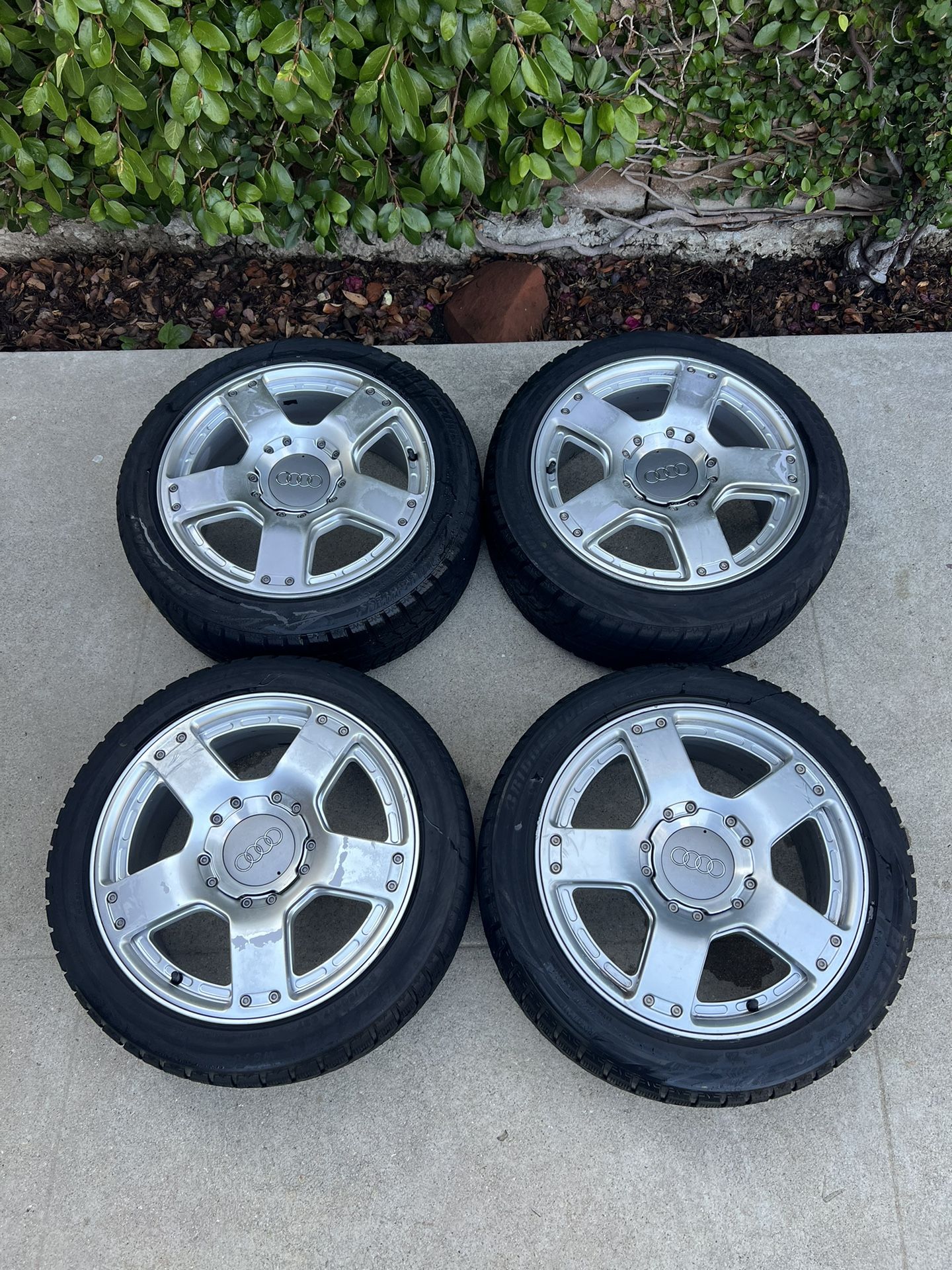 Audi Years 99-05 C5 A6 Allroad OEM Ronal 17” Wheels Rims! Works on A4 B5 B6 B7 From 98-08  VW MK5 MK6 Golf Jetta TDI GLI! 
