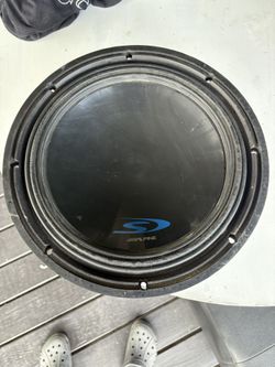 Alpine 12 inch subwoofer