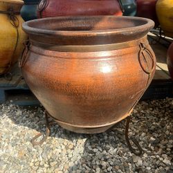 Clay Pots Set Of 2 $180.00 25”X18”.  Or 22”X20”.   