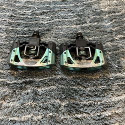 Crankbrothers Mallet Interbike 2013 Bike Pedals Turquoise Clipless