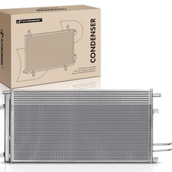 A-Premium Air Conditioning A/C Condenser Compatible with Chevrolet, GMC, Cadillac Vehicles - Silverado, Tahoe, Sierra, Yukon, Escalade - Replacement f