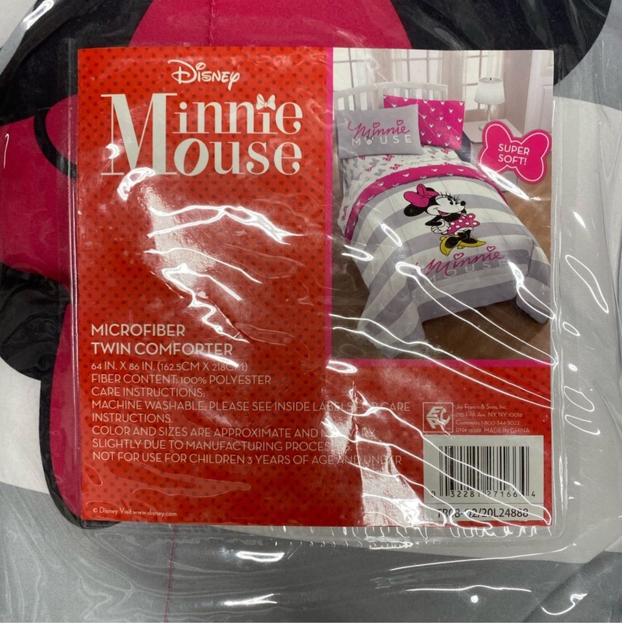 Minnie Mouse Twin Comforter 