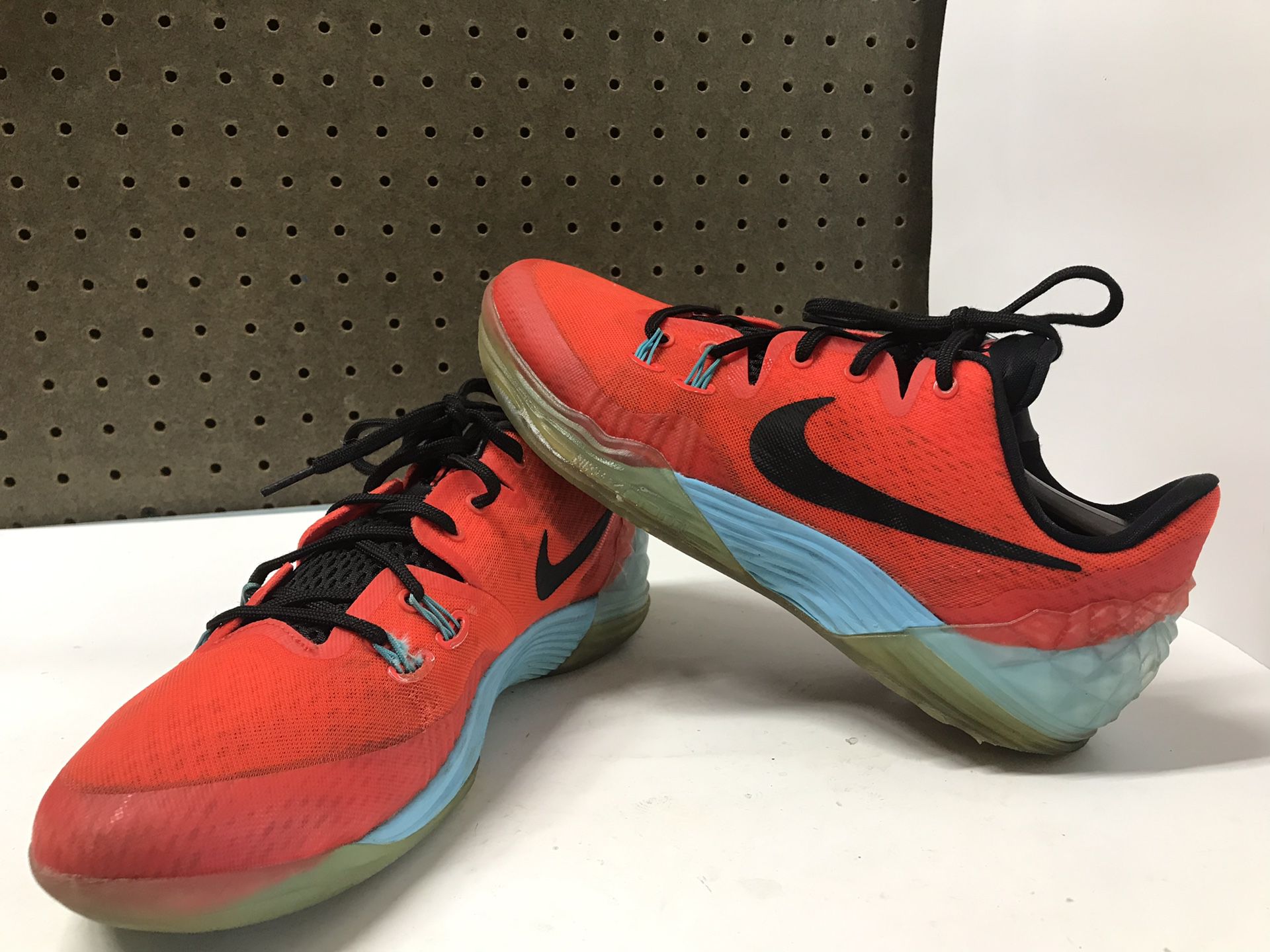 Nike Kobe Venomenom V5 Mens 9 Crimson Red & Blue Basketball Shoes 749884-604