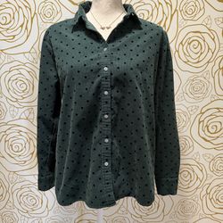 Loft Corduroy Everyday Oversized Button Shirt