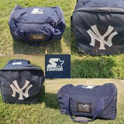 Vintage 1990s New York Yankees Player Game Used Starter Bag