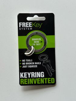 Press-to-open Keyring