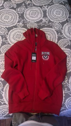 True Religion Zip Up Sweater