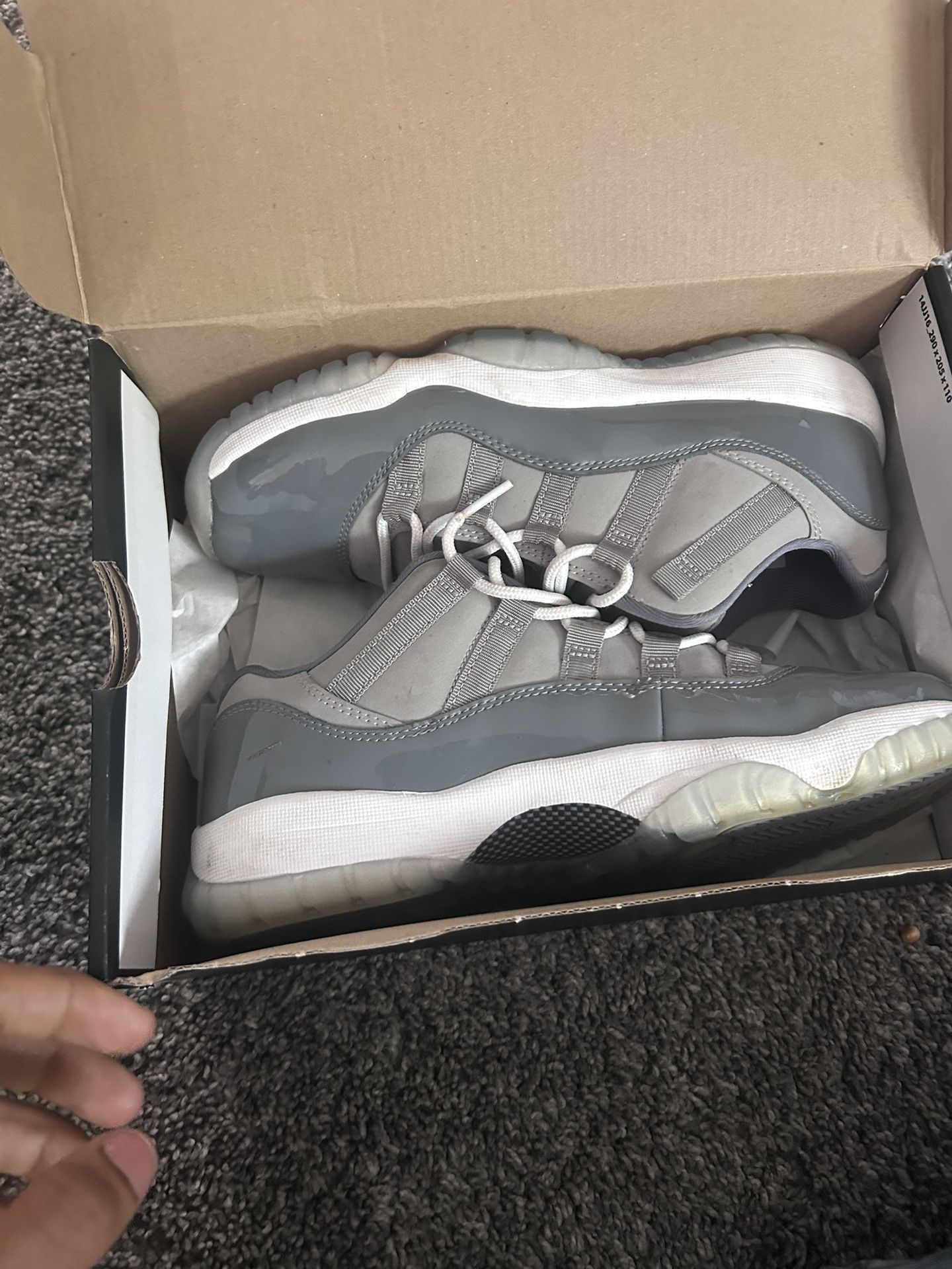 Air Jordan 11 Retro Low 'Cool Grey'