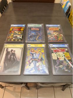 Comic book slabs. Sell or trade
