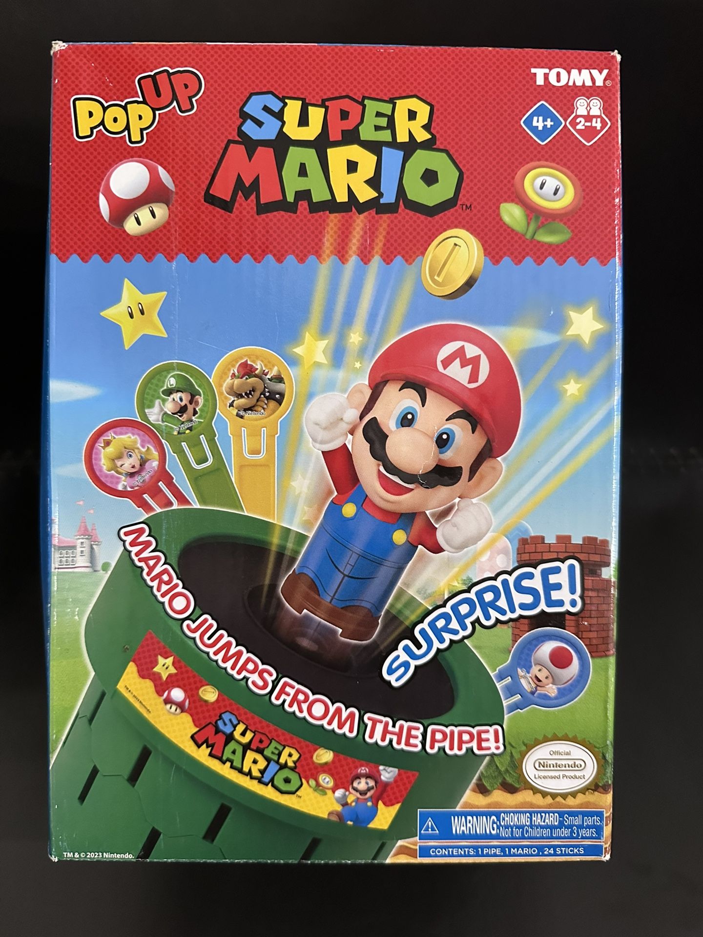 Super Mario Pop Up Game