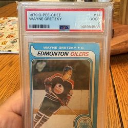 1979 O-PEE-CHEE Wayne Gretzky Rookie PSA 2
