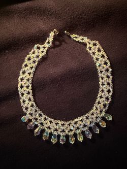 crystal necklace