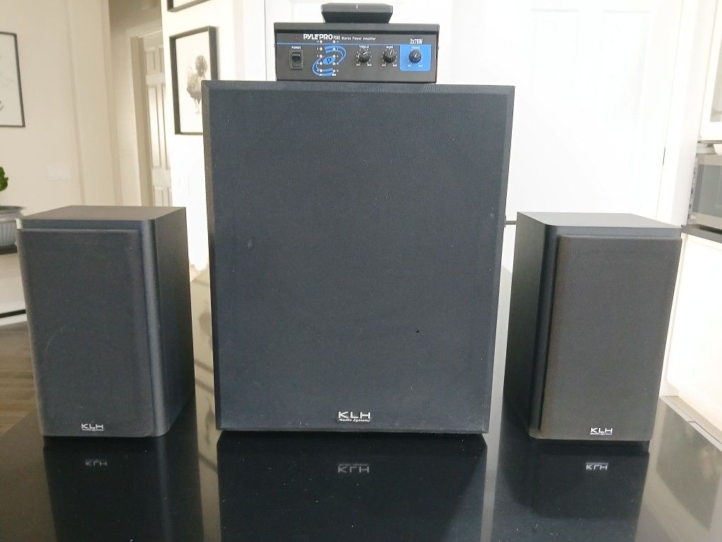 KLH 470w 2.1 Bluetooth Stereo Speaker System