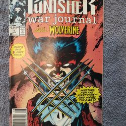 Punisher War Journal #6 (A) 1st Wolverine vs Punisher Iconic Cover 