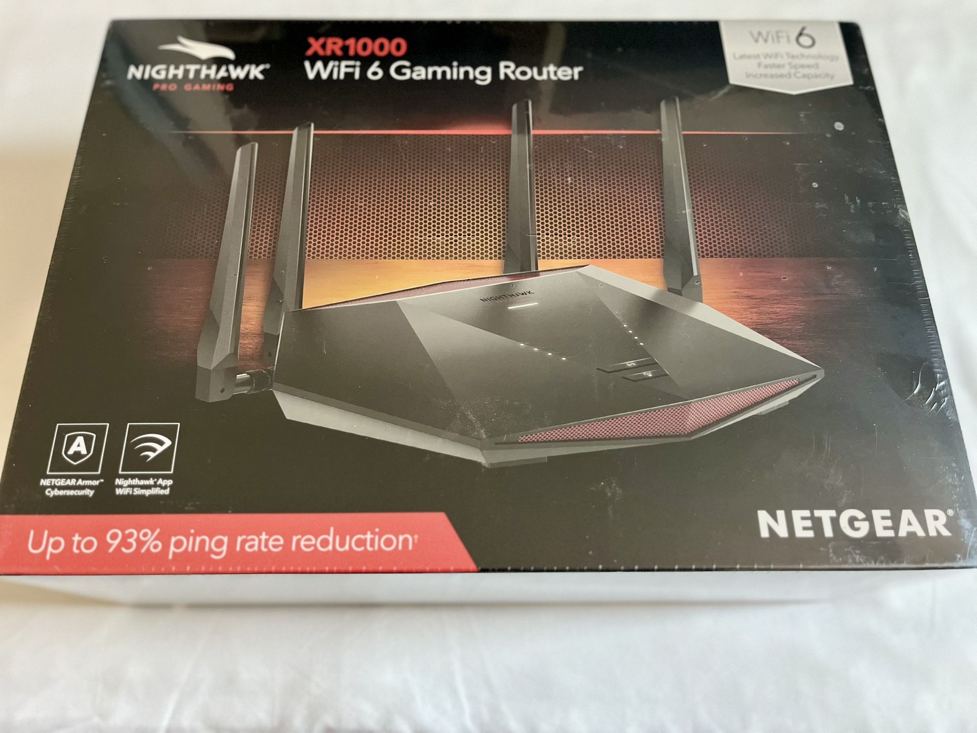 Brand New Sealed NETGEAR Nighthawk XR1000 WiFi 6 Gaming Router