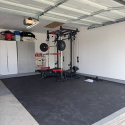 8mm Rubber Gym Flooring Mats - Durable, Multi-Speckle Design - Free Delivery
