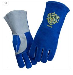 Stick welding gloves
