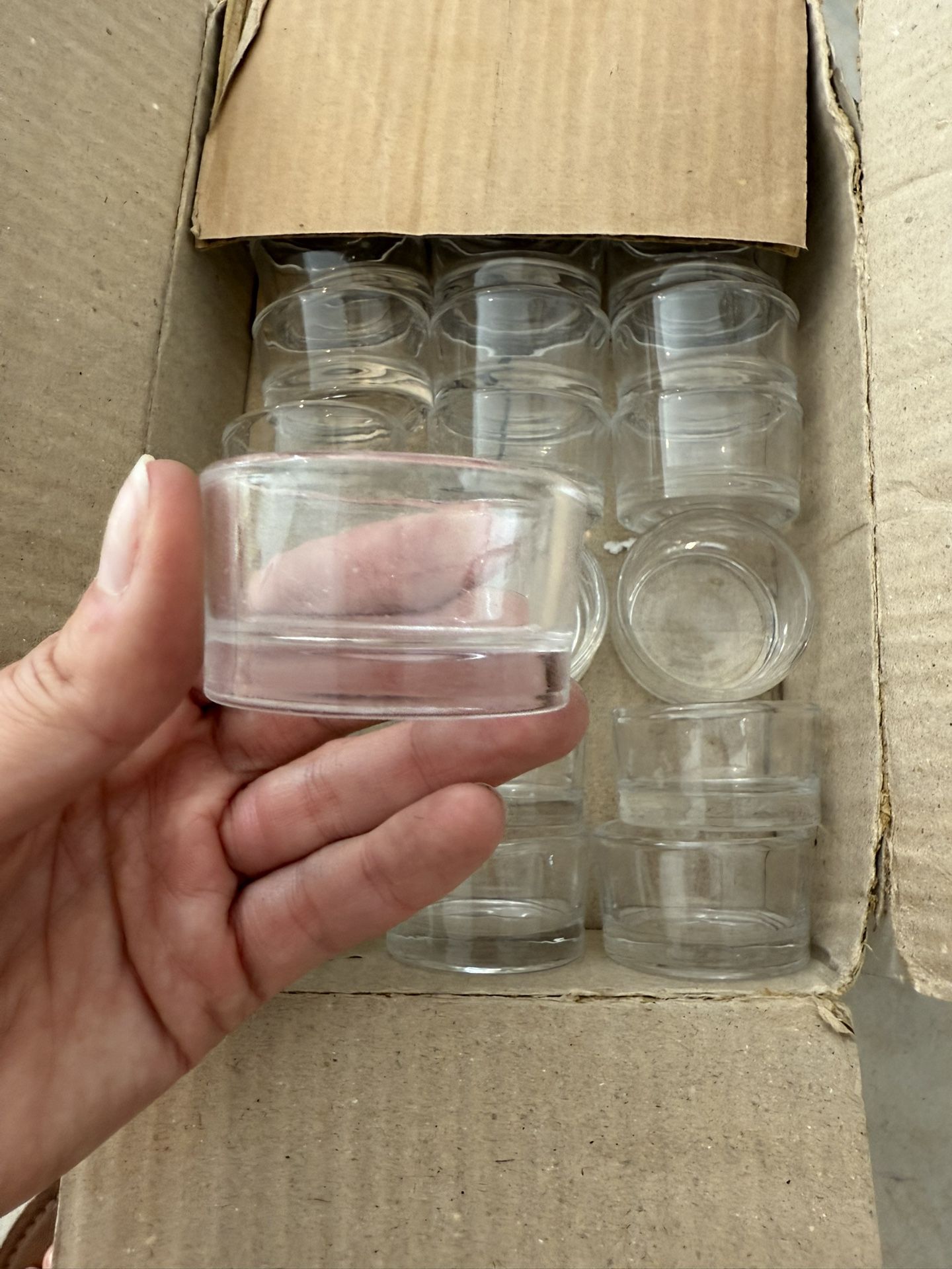 Glass Tea Light Candle Holders
