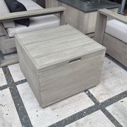 West Elm Portside Storage Side Tables (2)