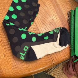 Knee High Womens Socks In Seahawks Colors