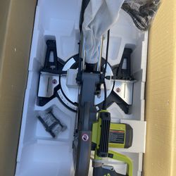 RYOBI 15 Amp 12 in. Corded Sliding Compound Miter Saw with LED Cutline Indicator