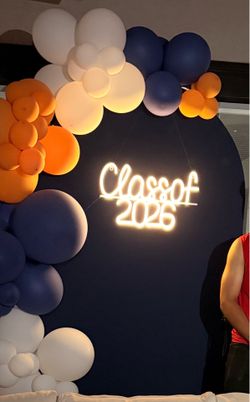 Class 2026 light up sign
