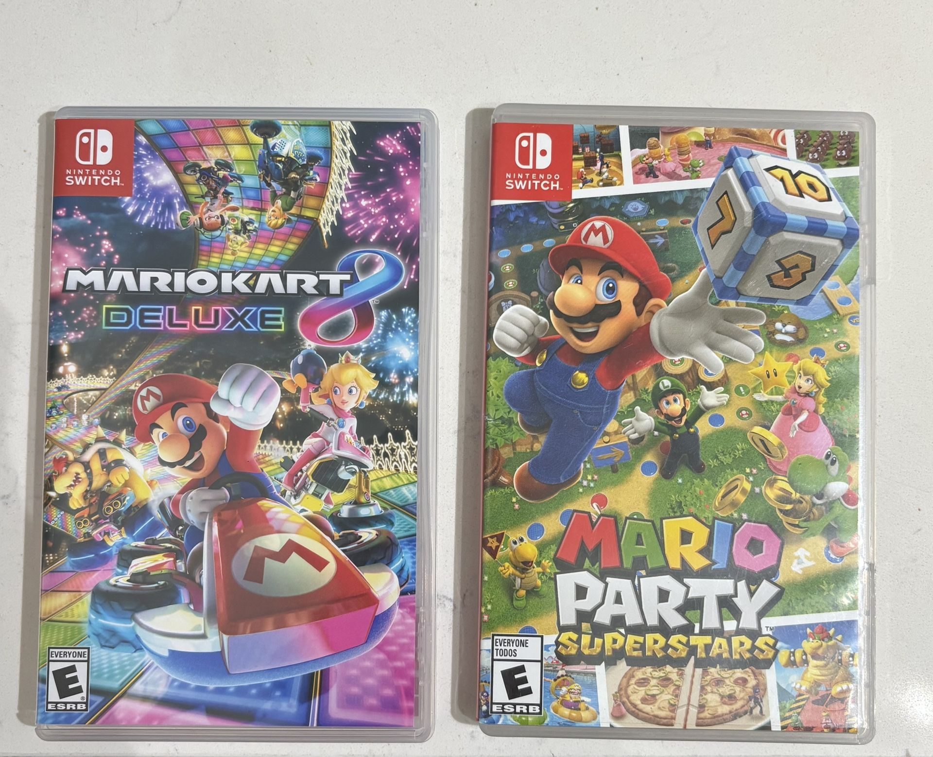 Mario kart 8 & Mario Party Superstars
