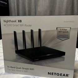 Nighthawk X8 WiFi Router 