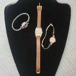 Watch Collection - 3 Pieces - For Parts   - Read Description