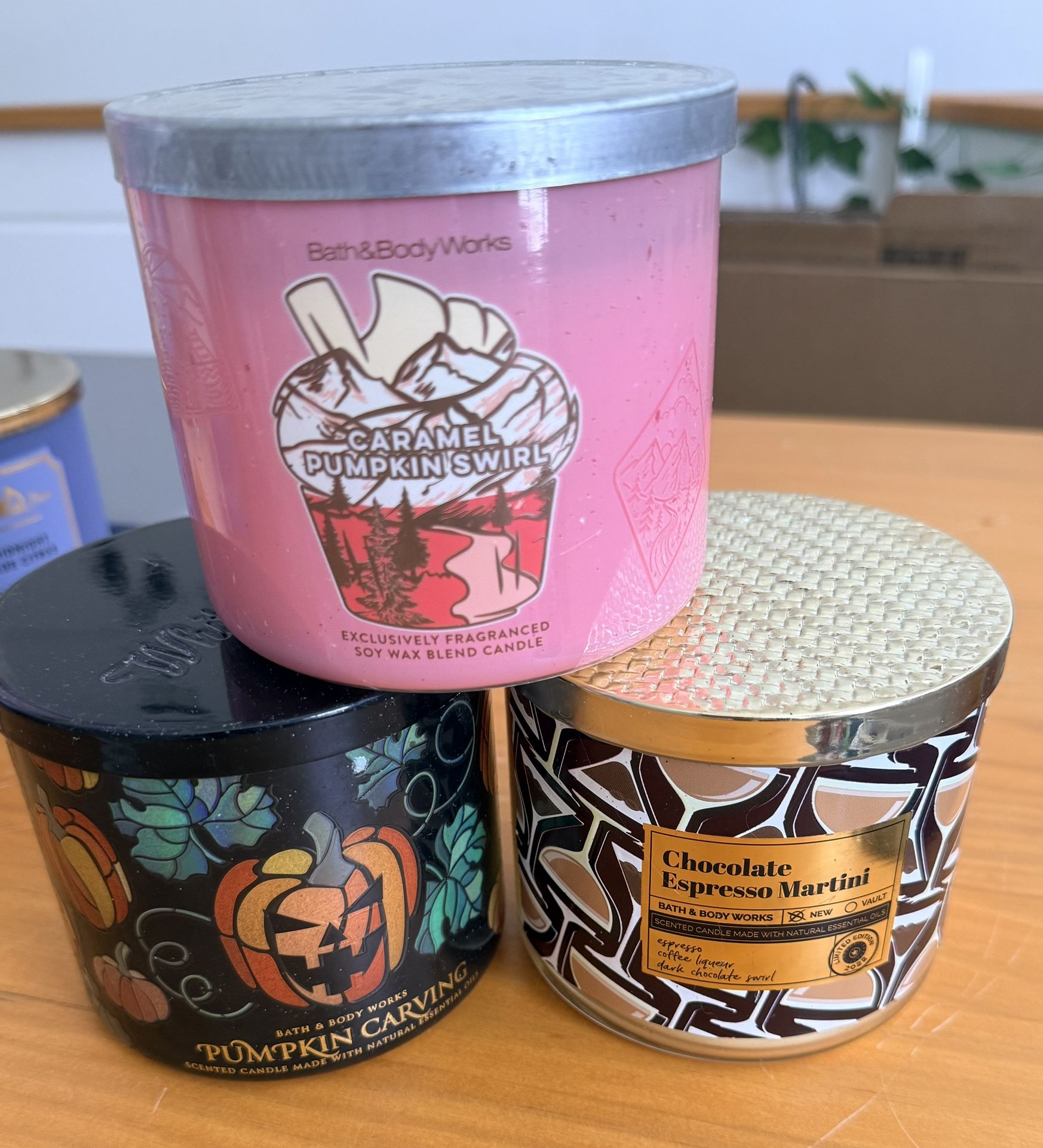 3 New B&B Candles 4 $25. REMEMBER YOU CAN EXCHANGE FOR SOMETHING DIFFERENT! :)