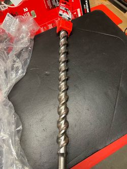 MILWAUKEE 21” SDS MAX  CONCRETE 4 -CUTTER SOLID  CARBIDE  #48-20-8466 ((read Below ))