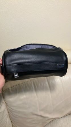 Tumi pebbled leather travel accessory pouch