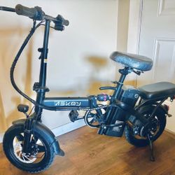 Foldable E-Bike 500W 48V 20mph Full Susp